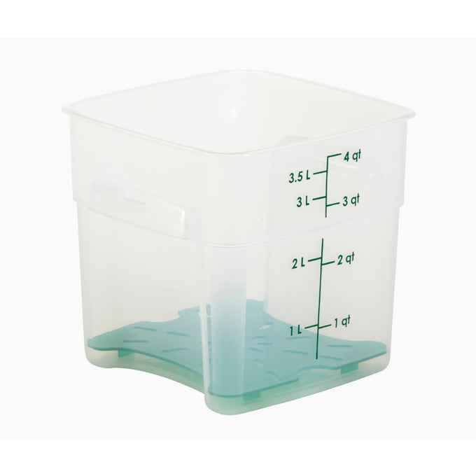 Boîte en polypropylène FreshPro CamSquare 3,8 L - Cambro