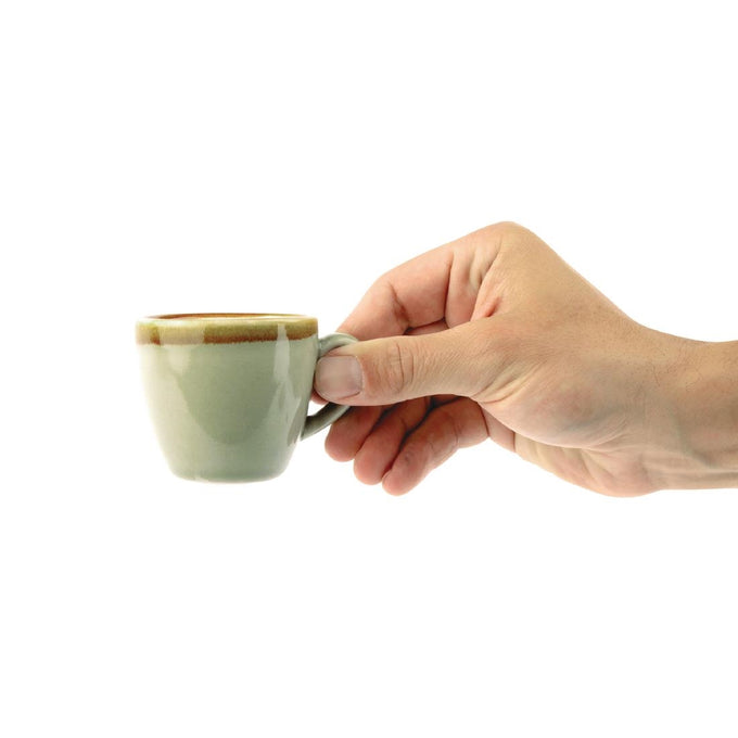 Tasses à espresso Kiln mousse 85 ml (lot de 6) - Olympia