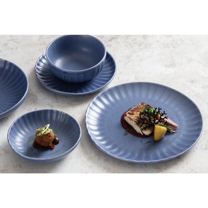Bols profonds Corallite bleus 150 × 65 mm (lot de 6) - Olympia