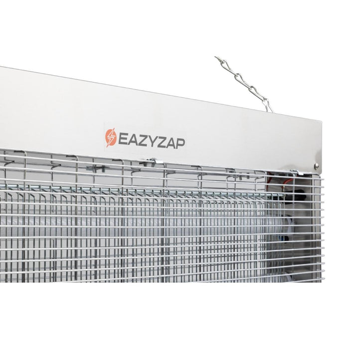 Désinsectiseur LED en inox brossé 20 W - Eazyzap