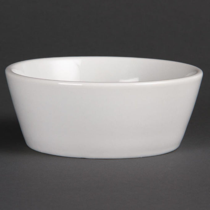 Bols inclinés Whiteware 120 mm (lot de 12) - Olympia