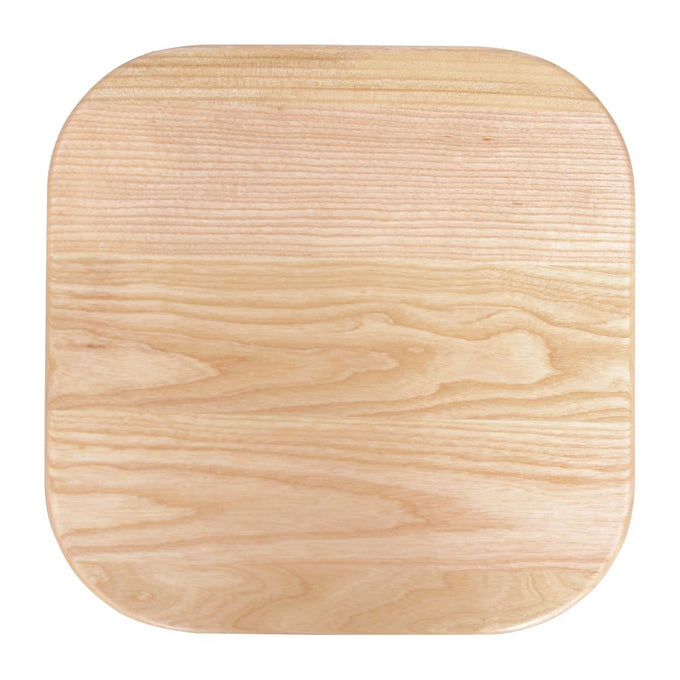 Tabouret bas en acier galvanisé avec assise en bois Cantina (lot de 4) - Bolero