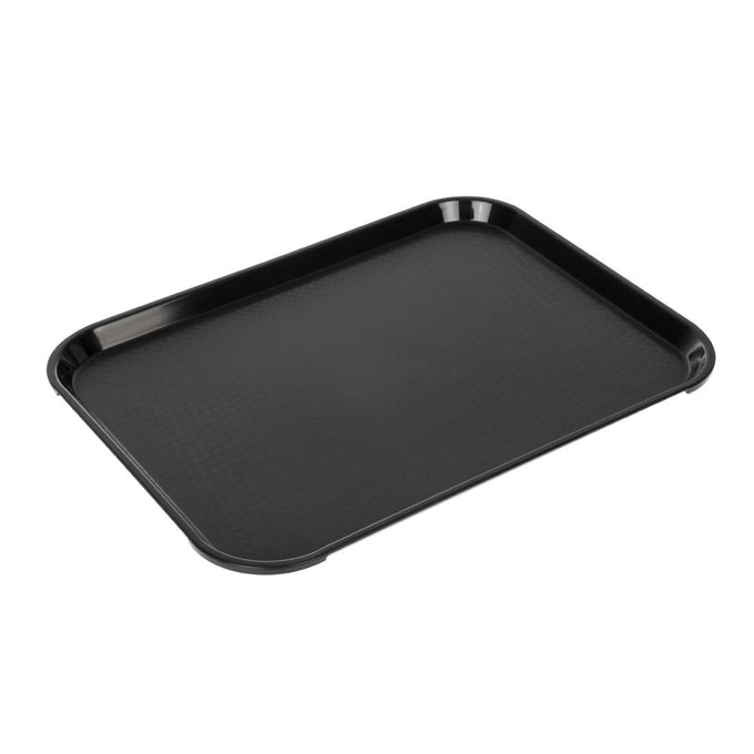 Plateau en polypropylène Fast Food noir 410 mm - Cambro