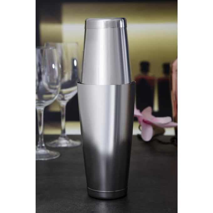 Shaker à cocktail inox 2 pièces Mezclar et Boston - Beaumont