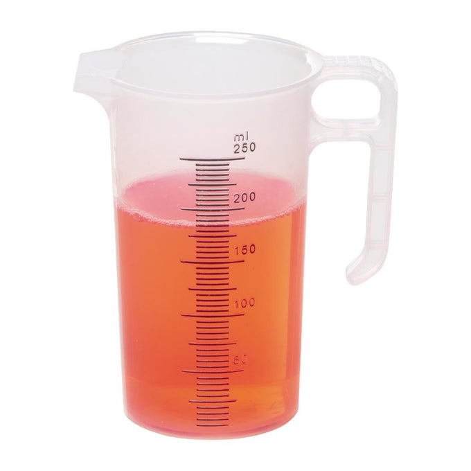 Pichet mesureur en polypropylène 250 ml - Pro-Measures
