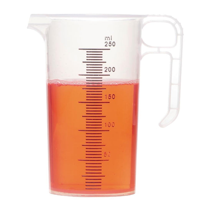 Pichet mesureur en polypropylène 250 ml - Pro-Measures