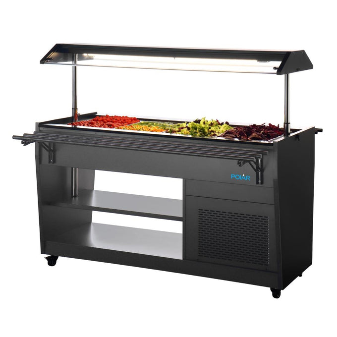Buffet réfrigéré série G noir - Polar