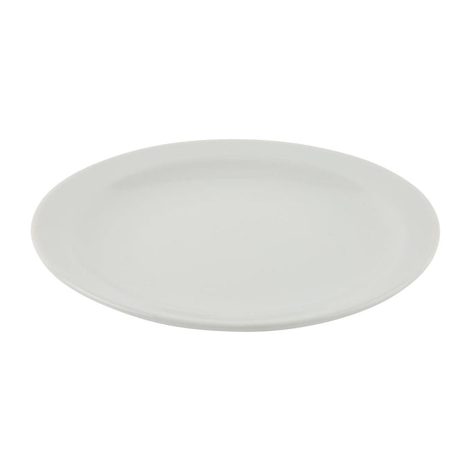 Assiettes à bord étroit Athena 205 mm (lot de 12) - Olympia