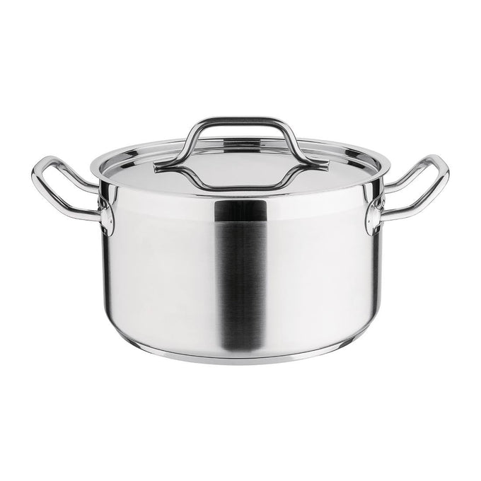 Braisière inox avec couvercle 24 cm - 5,6 L