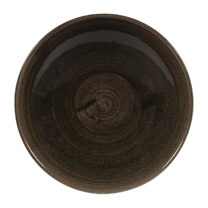 Bols Stonecast Patina Evolve Iron Black 182 mm (lot de 12) - Churchill