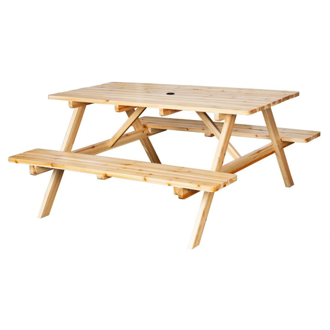 Table de pique-nique en bois Elements 1 532 mm - Bolero