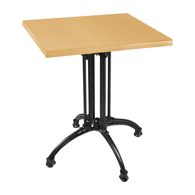 Pied de table Brasserie en fonte - L 620 x P 620 x H 720 mm - Bolero