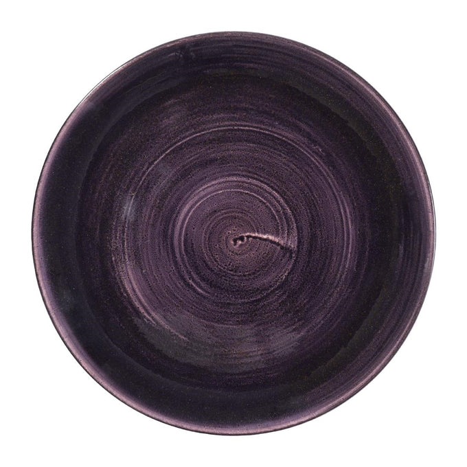 Assiettes rondes Stonecast Patina Purple 288 mm (lot de 12) - Churchill