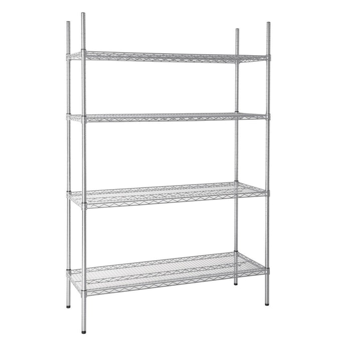 Étagère modulaire 4 niveaux 1220 × 457 mm - Vogue