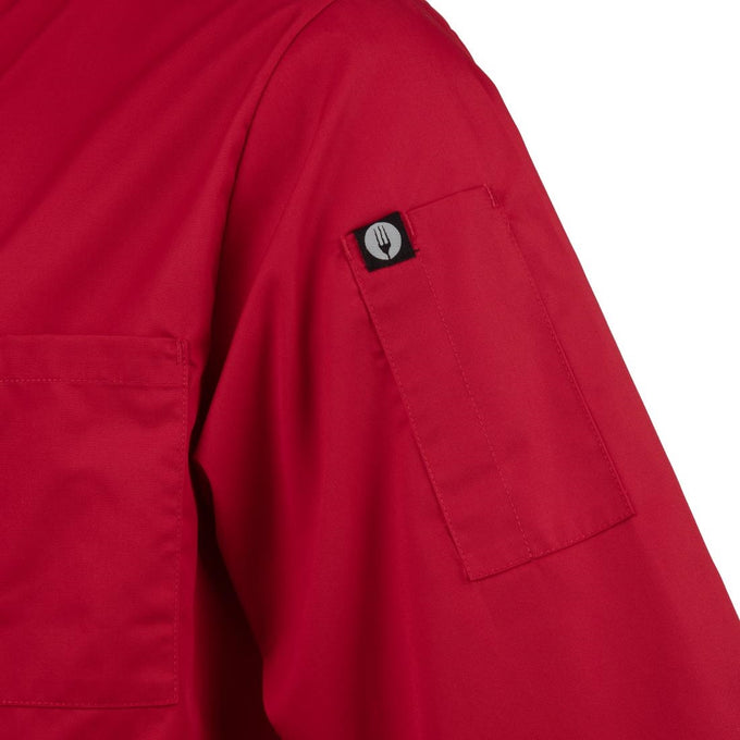Veste de cuisine mixte rouge - Chef Works
