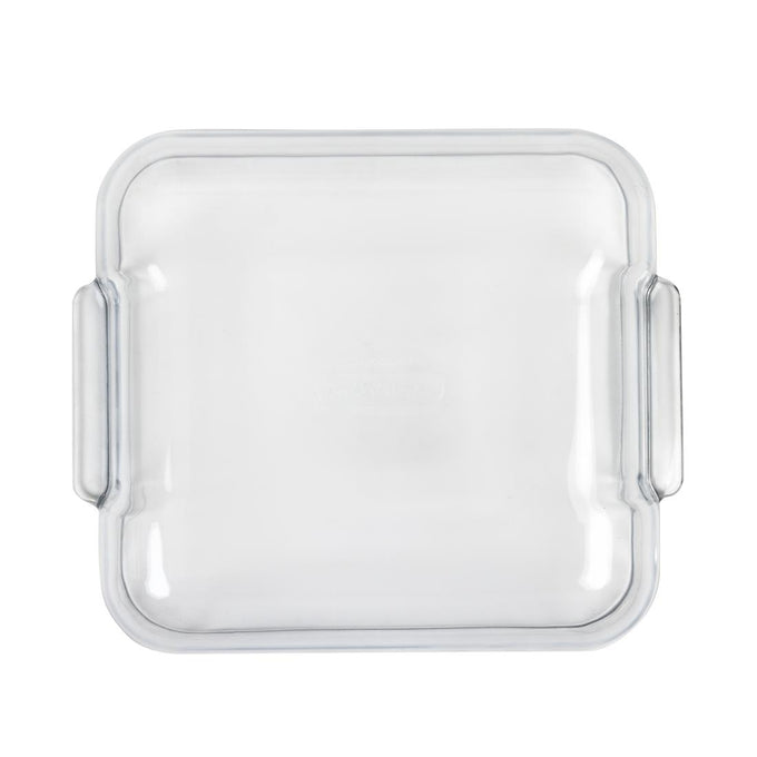Plat carré en verre 210 mm - Pyrex