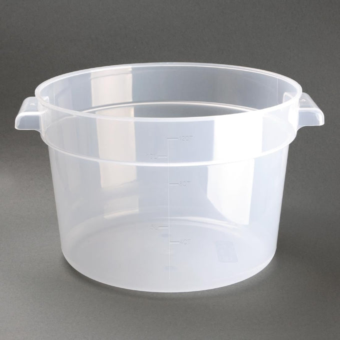 Conteneur alimentaire rond en polypropylène 10 L - Vogue