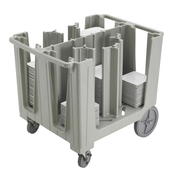 Chariot ajustable à assiettes 6 compartiments - Cambro
