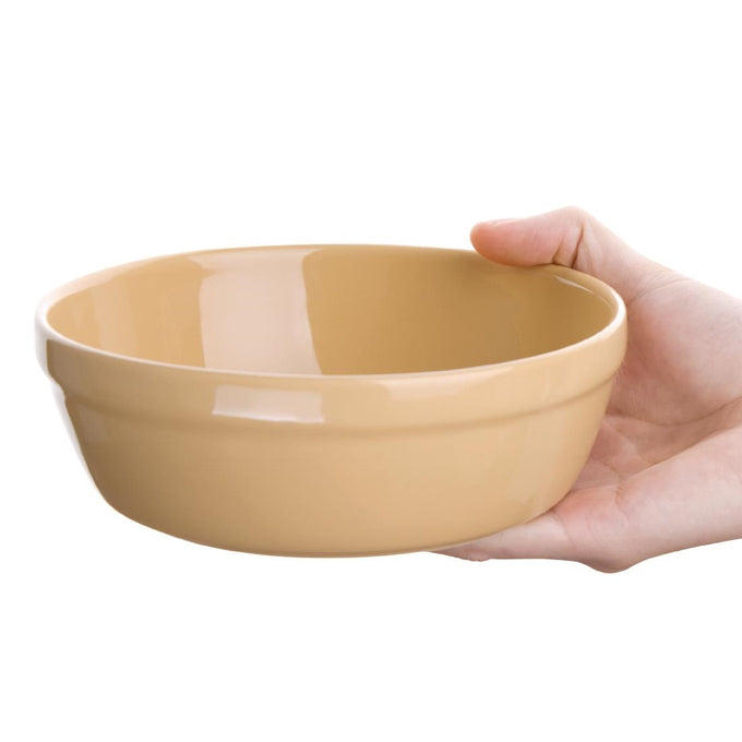 Plats à gratin ronds Stoneware 156 mm (lot de 6) - Olympia