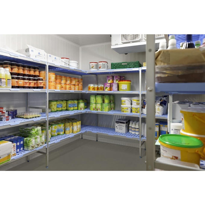 Rayonnage modulaire 4 niveaux 500 × 1292 mm - Tournus