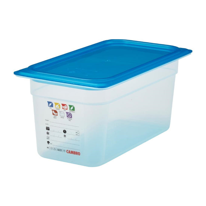 Bac en polypropylène Safetrak IML GN 1/3 150 mm - Cambro