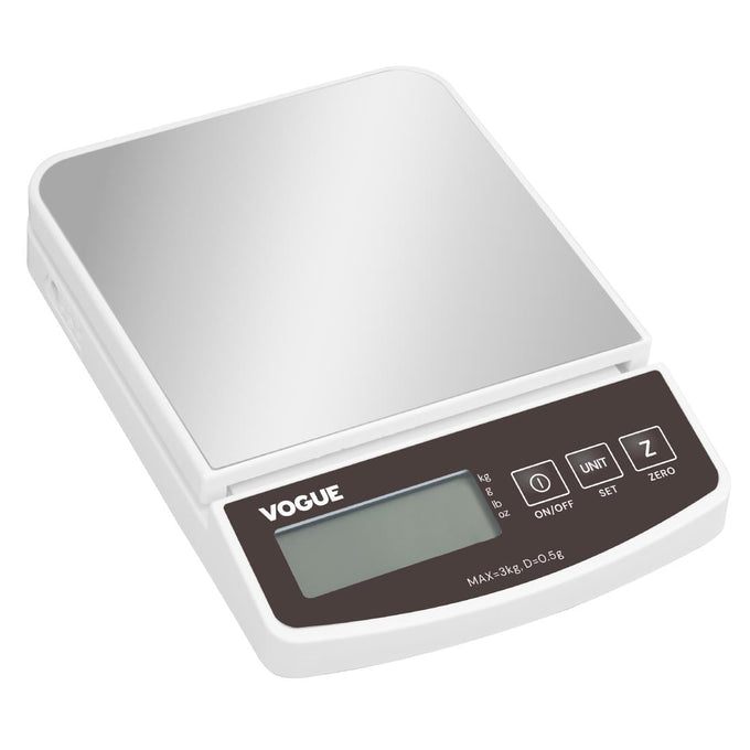Balance électronique 3 kg graduations 0,5 g - Vogue