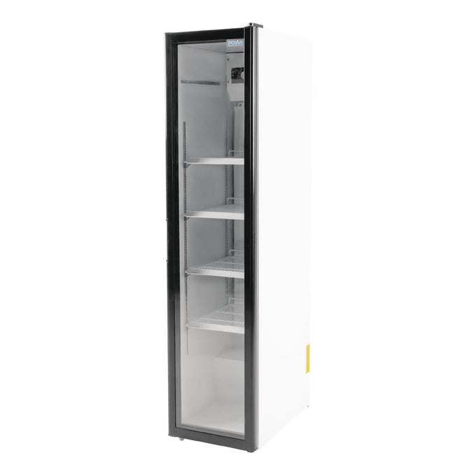 Refroidisseur à bouteilles Slimline Série G noir - 300 L - Polar