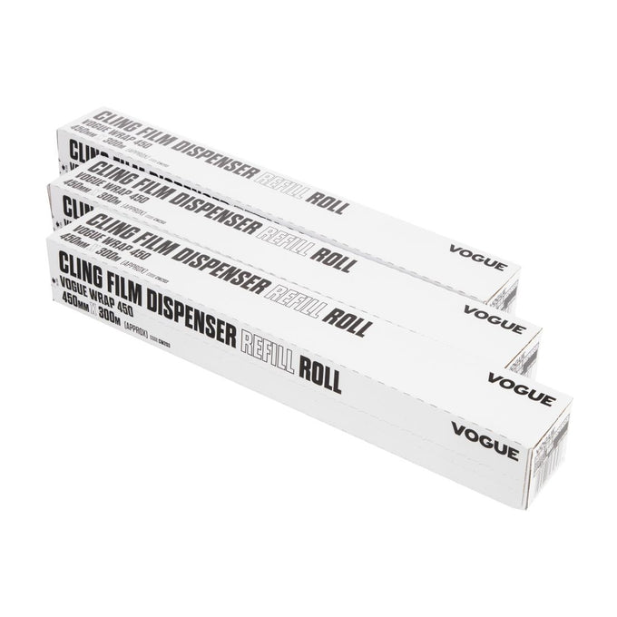 Film alimentaire pré-découpé (lot de 3) - Vogue