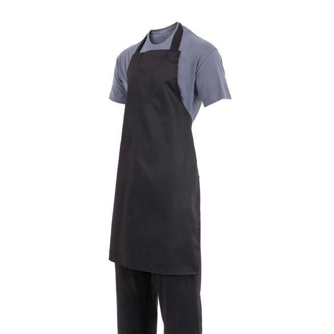 Tablier bavette noir - Whites Chefs Clothing