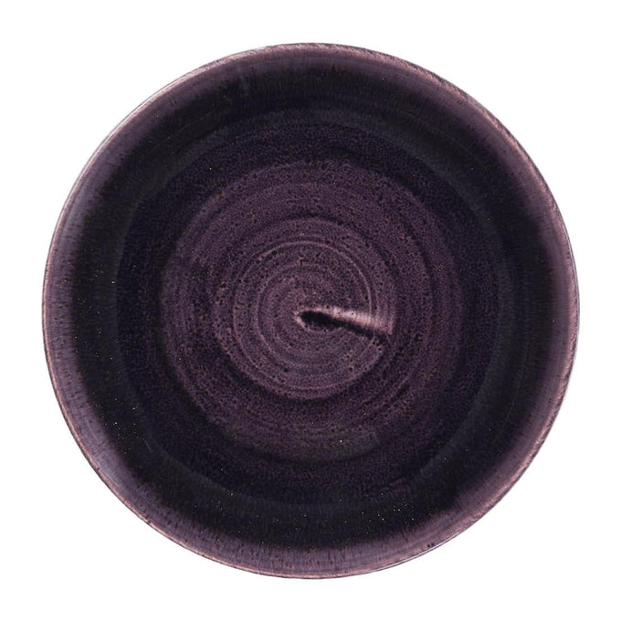 Assiettes rondes Stonecast Patina Purple 165 mm (lot de 12) - Churchill