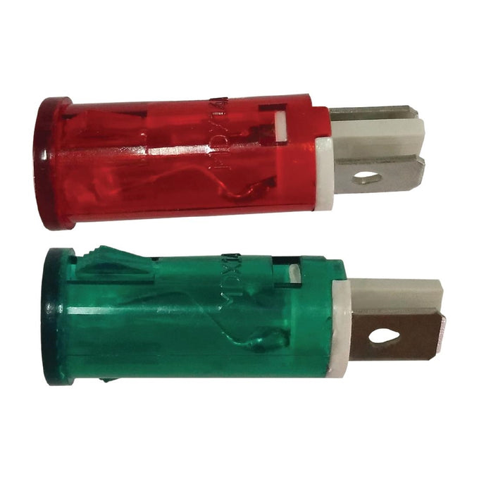 Voyants lumineux (vert et rouge) pour friteuse induction cuve simple 3 kW - Buffalo