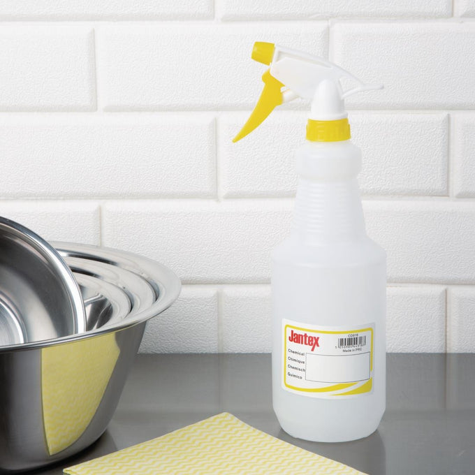 Vaporisateur code couleur jaune 750 ml - Jantex