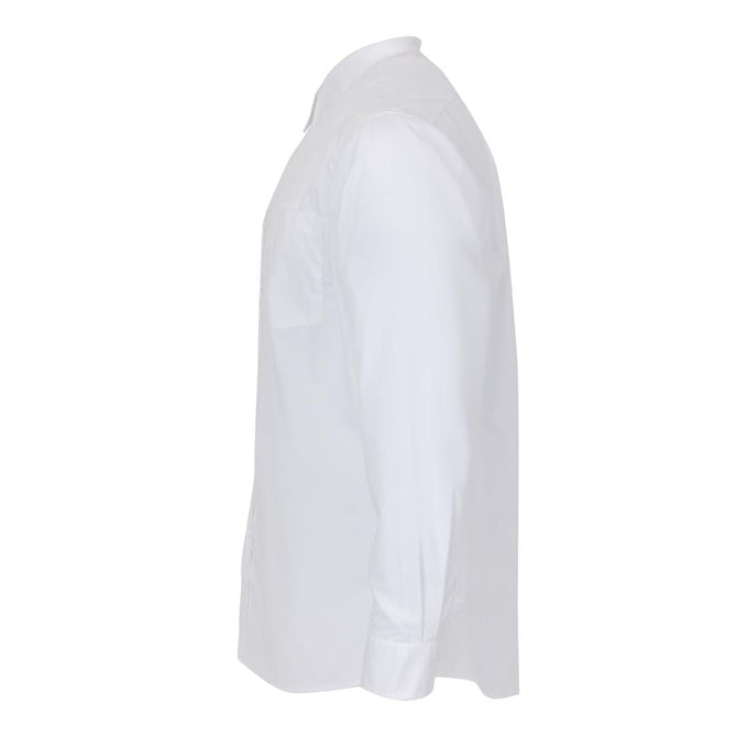 Chemise mixte Uniform Works manches longues blanche S - Chef Works