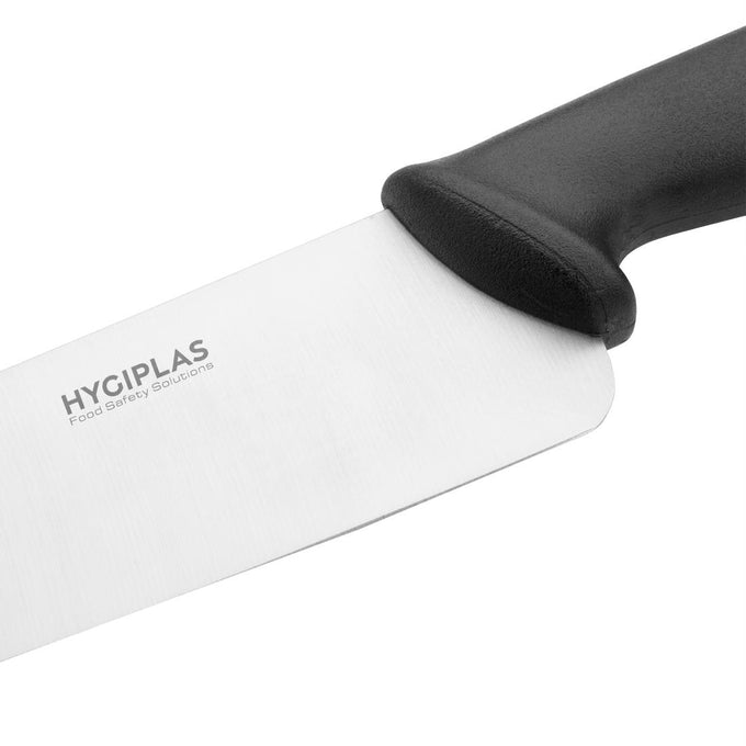 Couteau de cuisine noir 255 mm - Hygiplas