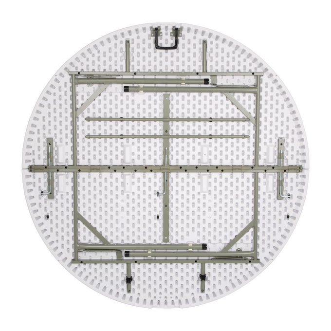 Table ronde pliable au centre blanche 1530 mm - Bolero