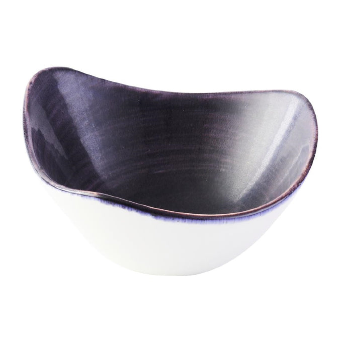 Bols triangulaires Stonecast Patina Purple 153 mm (lot de 12) - Churchill