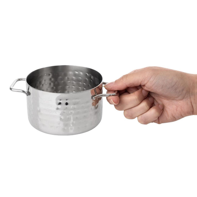 Mini cocotte de présentation martelée 460 ml - Olympia