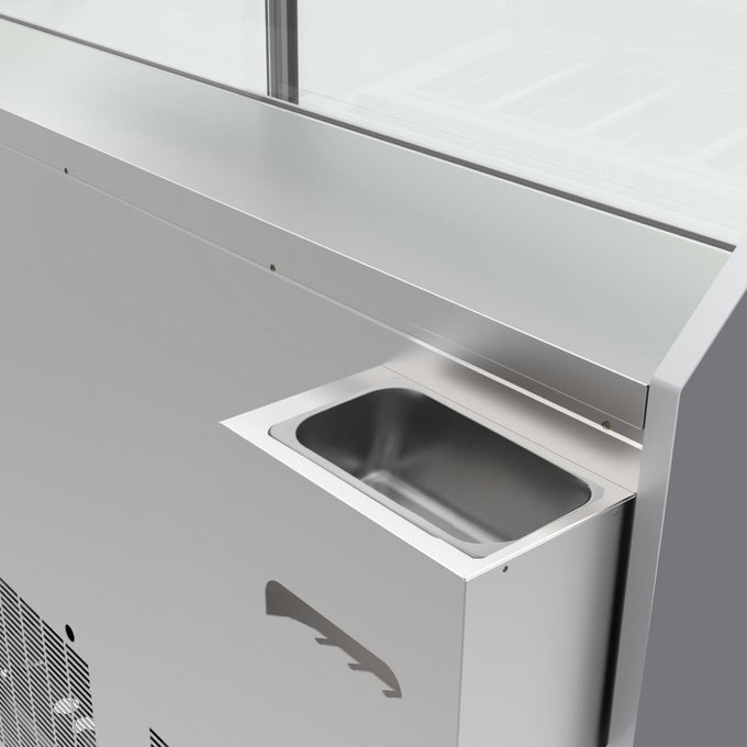 Vitrine à glace Série U 149 L 6 bacs - Polar