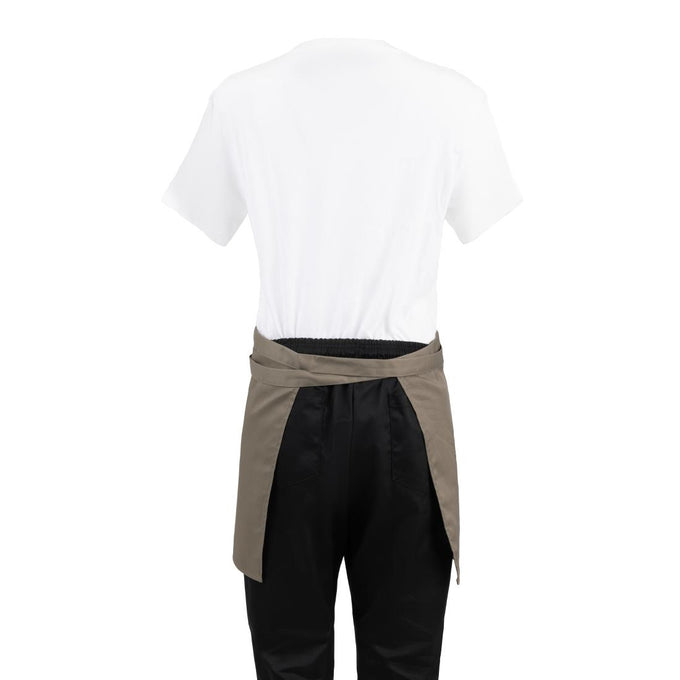 Tablier court Bistro vert olive - Whites Chefs Clothing