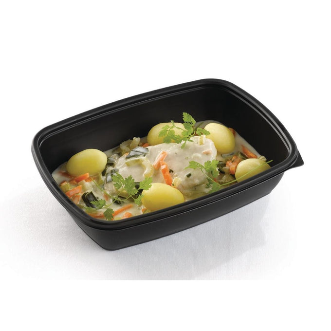 Barquettes alimentaires moyennes rectangulaires 900 ml (lot de 300) - FastPac
