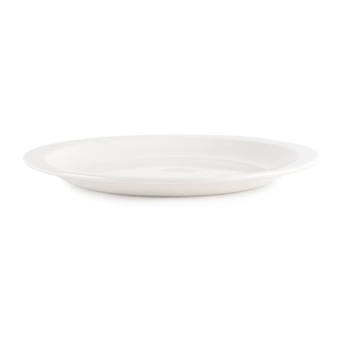 Assiettes Nova Whiteware 254 mm (lot de 24) - Churchill