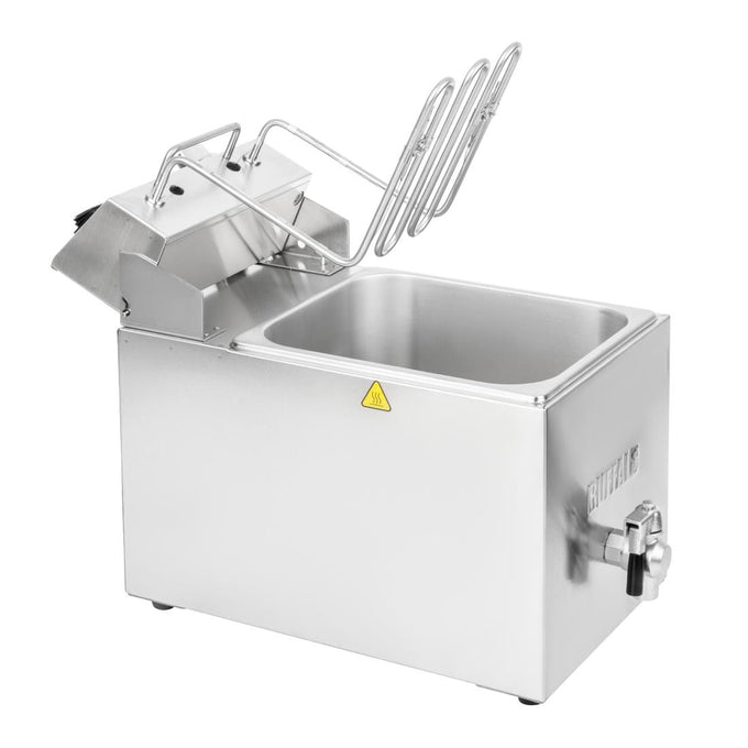 Friteuse électrique simple avec minuterie 8 L - Buffalo