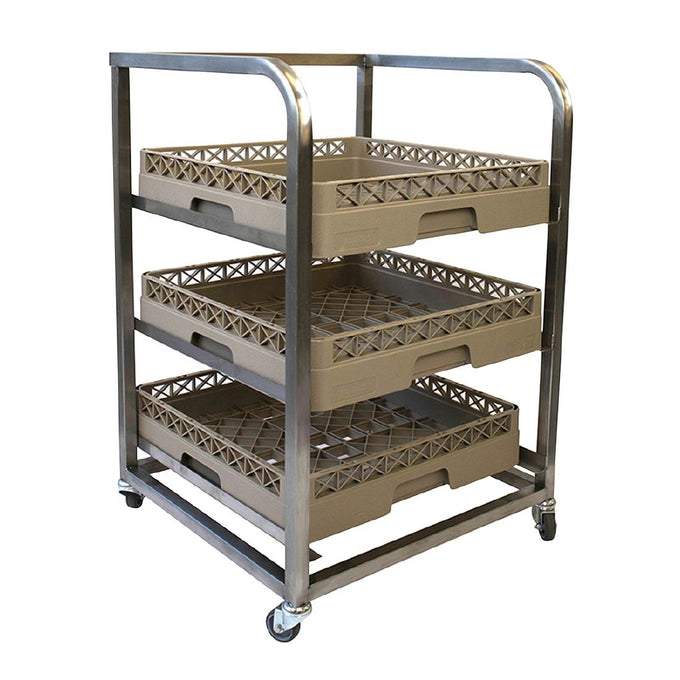 Chariot inox pour casiers à verres - Craven