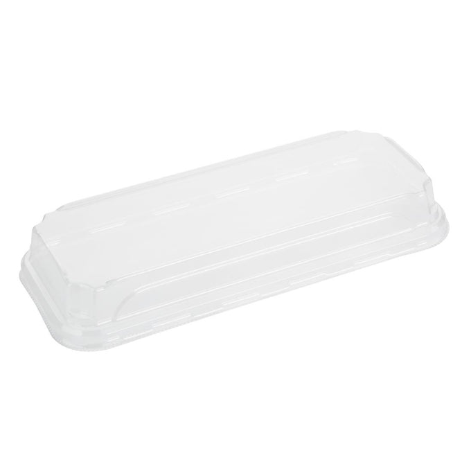 Couvercles en PET pour barquettes à sushi No. 2 (lot de 300) - Fiesta Recyclable
