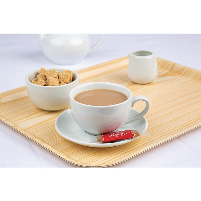 Soucoupes Élégantes Whiteware 148 mm (lot de 12) - Olympia