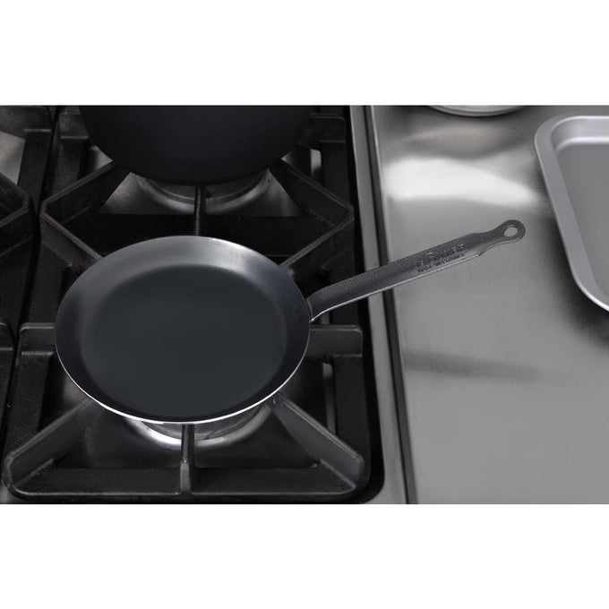 Poêle à crêpes en tôle bleue 200 mm - De Buyer