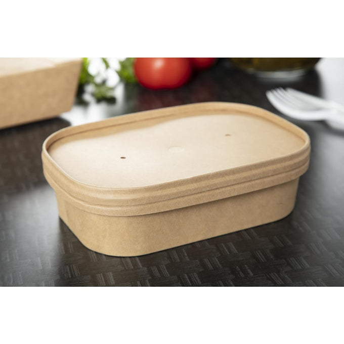 Barquettes alimentaires micro-ondables recyclables Stagione 500 ml (lot de 300) - Colpac