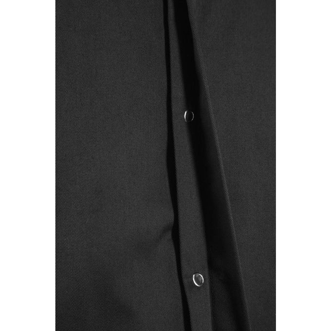 Veste de cuisine mixte col officier noire - Southside