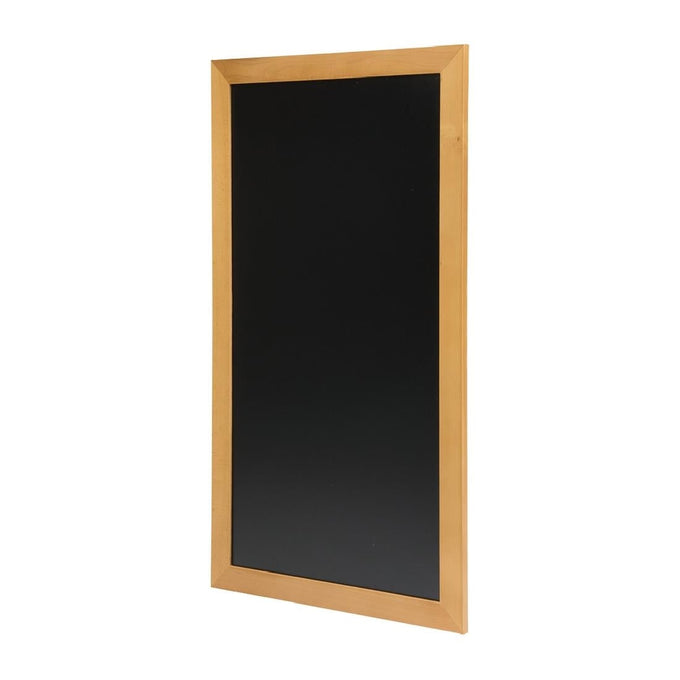 Ardoise murale longue teck 560 × 1000 mm - Securit