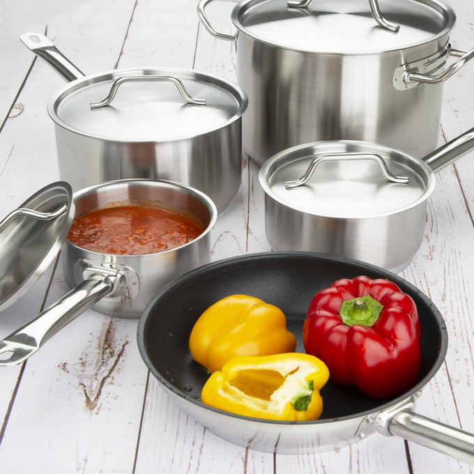 Batterie de cuisine induction en inox 5 pièces Cook Like A Pro - Vogue